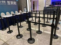 一米栏 礼宾柱